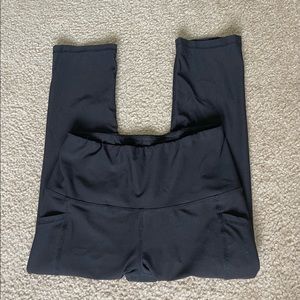 Reebok High Waisted Crop Pants with pockets